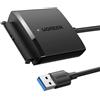 UGREEN Adattatore SATA USB 3.0 per SSD HDD 3.5" 2.5" 12TB, Cavo Supporta UASP...