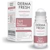 Dermafresh Deodorante RollOn Efficace 24h, 100 ml, Pelle Sensibile, Efficacia...