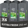 Dove, Doccia Dove Men+Care Extra Fresh, Docciaschiuma Uomo 3 in 1 Idratante C...