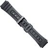 diloy Cinturino orologio nero in gomma resina compatibile con Casio F 91 F 91W F 105 F