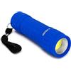 Velamp Kalibro Torcia LED COB 2 W - Luce Potente 110 Lumen, Portata 20 m, Autonomia 12 Ore, Corpo in ABS Resistente agli Urti, Alimentazione a Batterie AAA