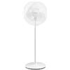 TROTEC Ventilatore a Piantana TVE 23 S - 50W Oscillante, 3 Livelli, Ø 40cm, Altezza Regolabile, Stabile e Silenzioso