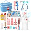 Teneytoyz Valigetta Dottore Bambini, Legno kit Dottoressa Bambina con Vero St...