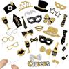 ROEOWENE 30 Pezzi Accessori Photo Booth Divertenti, Set Foto Booth Per Decora...