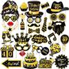 ZWWOGE Set di 30 Accessori per Photo Booth con Oggetti Divertenti e Occhiali ...