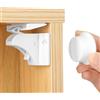 Zanfqvo Lucchetto magnetico di sicurezza per bambini, 20 serrature con 4 chiavi, chiu...