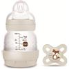 MAM First Bottle 130 ml+ Start Nanò Succhietto, neutro