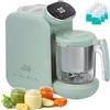 Chefhandy Cuocipappa Multifunzione 5in1, Omogeneizzatore e Cuoci Pappa per Ne...