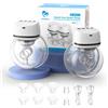 Bellababy Tiralatte Elettrico Indossabile Mani Libere Doppio a Basso Rumore, ...