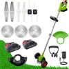 BEST DIRECT ROTORAZER 8 IN 1 Decespugliatore elettrico, 2 batterie 21V, tagliabordi, tosa...