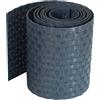 workingHOUSE Rotolo Schermo Privacy in Polyrattan per Recinzione Esterna Str...