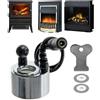 DAZZLEEX Trasduttore di Fuoco Elettrico Adatto per Dimplex M011B M011B Riscal...