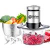 Kitchen in the box Tritatutto 2L con 2 Ciotole,Tritatutto da Cucina con 2 Set...