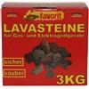 Unbekannt Favorit Roccia lavica Naturale 3050 per Il Gas e Griglie elettriche 3kg