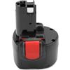 BURGARDEN 9.6V 4500mAh NIMH Batteria per Bosch PSR960 BAT048 BAT100 BAT119 BH...