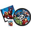 Ciao Kit Party Tavola Marvel Avengers Evergreen per 24 persone 88 pezzi 24 piatti ...