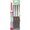 Fiskars Kaimano KDN041406L Dinamik Coltelli da Tavola Mezza Serrazione, Acciaio Inoss...