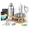 YISSVIC Shaker Cocktail Set 22 Pezzi Kit Barman Professionale in Acciaio Inox...