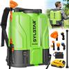 SYLSTAR Pompa Irroratrice a Batteria 16L, 8.3Bar Potente Pompa a Spalla a Bat...