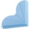 Angolo per doccia in silicone per paraspruzzi per vasca da bagno contenimento