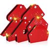 RAINPOP 6 Pezzi Squadra Magnetica per Saldatura, Saldatore Magnete 30°, 45°, 60°, 75°...