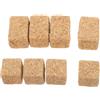 8 Pcs Mini Balle Di Fieno Decorazione Da Giardino Miniatura Piccola Del