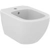 Ideal Standard T457001 TESI Bidet sospeso con fissaggi nascosti Bianco Logo...