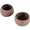No Può Candela Ciotola di Guscio di Cocco, Guscio di Noce di Cocco, Ci1751