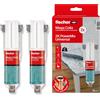 Fischer 2 Pz Mega Colla Epossidica Bicomponente PowerMix NTJH, Presa Rapida, ...