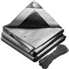 VOUNOT® Telo Impermeabile Esterno 3x5m, Telone Occhiellato Impermeabile Rinfo...