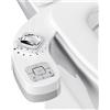 SenDeluz Bidet per WC, Inserto Bidet per WC Non Elettrico per acqua fredda e ...