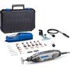 Dremel 4250 Multiutensile 175 W, Kit Multiutensile con 3 Complementi e 45 Acc...