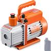 VEVOR Pompa per Vuoto 3,5 CFM, Pompa per Vuoto a Palette Rotanti Monostadio H...