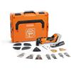 FEIN Multimaster AMM 500 Plus Top 4.0 Ah AS, con 30 accessori per lavori di r...