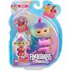 Fingerlings 3181 Magic Interactive Baby Monkey, Norah (Teal & Purple), racconta fortuna e umore, oltre 70 suoni e reazioni (età 5), rosa