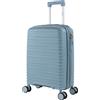 ITACA Trolley Bagaglio A Mano 55x40x20 leggero rigido con ruote girevoli ide...
