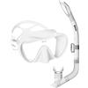 Mares Combo Tropical, Maschera e Boccaglio per Snorkeling, Adulto, Unisex, Bi...