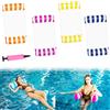 Mino Plus 4pcs Amaca gonfiabile ad acqua 4 in 1,Gonfiabile Piscina Galleggiante Amaca,G...