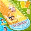 BuzzoXerex 31,16ft/950cm Scivolo ad Acqua, 1.55m Scivoli d'Acqua Doppio Scivo...