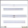 SONETH KIT 2 BARRE LED TV PER SAMSUNG UN55NU6950 UN55NU6950FXZA
