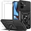 KUSINHOKA Cover per Realme GT 7/GT 7T 5G con 2 Pezzi Vetro Temperato, Protezi...