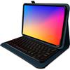 Navitech Blue Rotational Bluetooth Keyboard Case For Samsung Galaxy Tab S11 10.9
