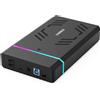 Inateck Case per Disco Rigido RGB da 3,5 Pollici, Case Esterno USB 3.0 per HD...