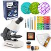 Hyrenee STEM Microscopio per bambini Studente Principiante per Bambini Microscopi Sci...