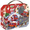 Janod Puzzle Bambini Pompieri 24 Pezzi Gioco Educativo Abilità FinoMotorie ...