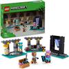 LEGO Minecraft L'Armeria Giocattolo Include un Portale del Nether e i Person...