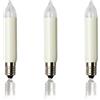 Hellum candele di ricambio per arco di candele, 3 pezzi 12V 3W piccolo per albero Natale da interno ed esterno con 20 bruciatori, E10/ 12V/ 3W/ 22 lumen 933031