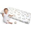 Medi Partners Lenzuola Lettino Neonato 70x140-100% Cotone Lenzuolo con Angoli Culla Coprimaterasso fitted Materassino Sheet Letto Bambino Lenzuolino (Safari)