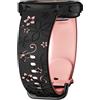LEIXIUER Cinturino in Silicone Floreale Compatibile con Samsung Galaxy Watch ...