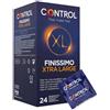 Control Finissimo Xl Preservativi Super Sottili 0.05 mm Extra Large 24 Profi...